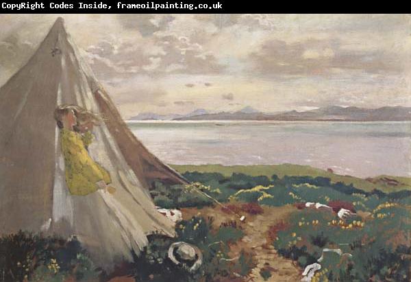 Sir William Orpen A Breezy Day,Howth